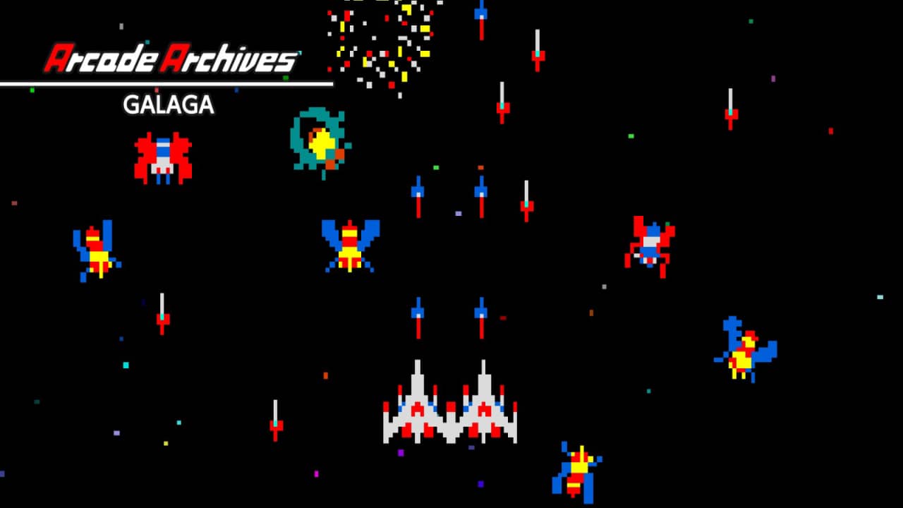 街机博物馆:大蜜蜂丨Arcade Archives GALAGA_0