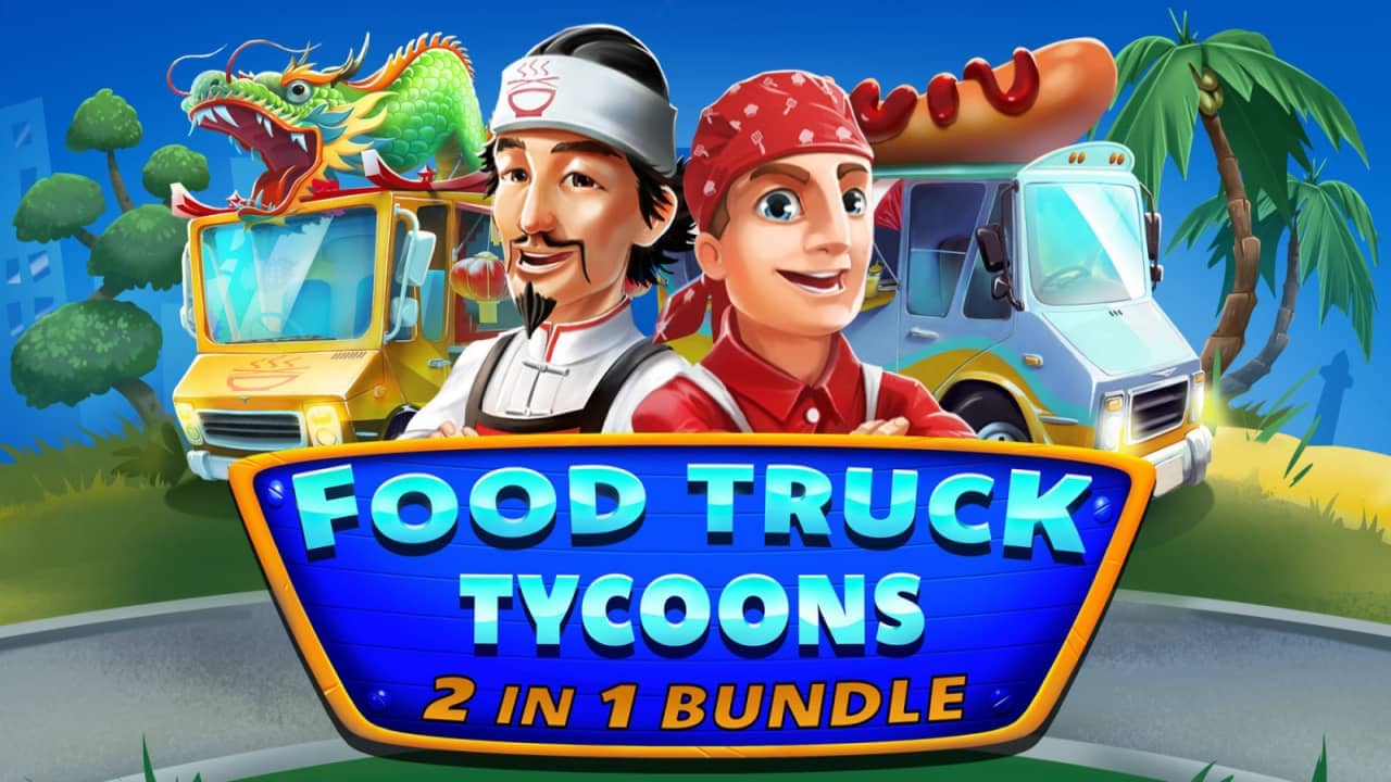 烹饪大亨 二合一丨Food Truck Tycoons – 2 in 1 Bundle