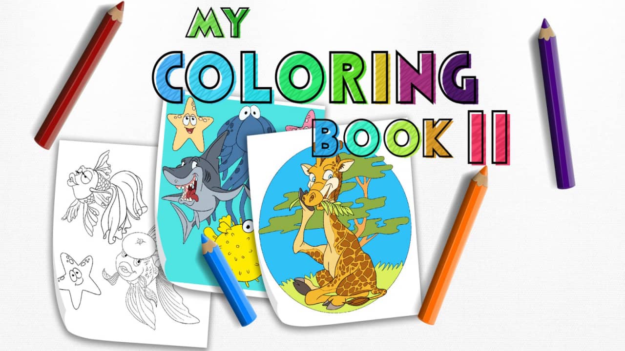 我的涂色书2合1套装丨My Coloring Books – 2 in 1 Bundle_0