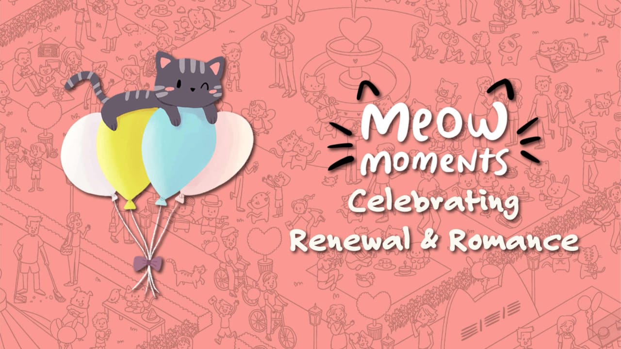 喵喵时刻：庆祝新生与浪漫丨Meow Moments: Celebrating Renewal & Romance_0