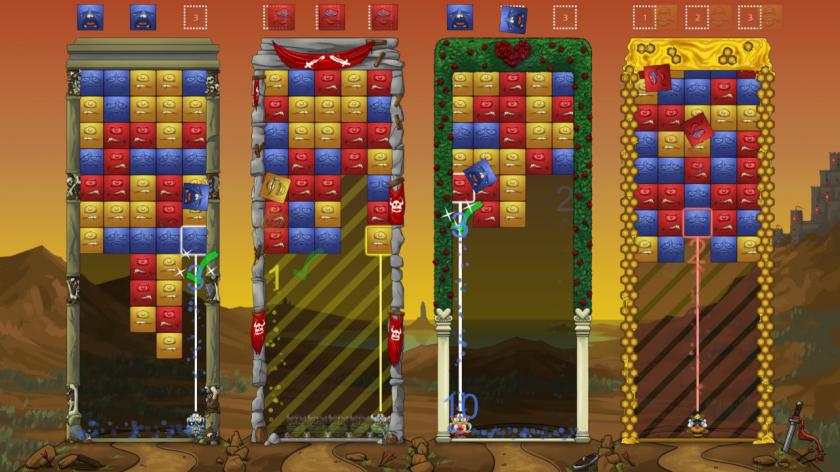 翻滚石块游戏截图1