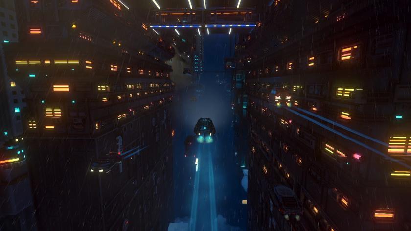 Cloudpunk游戏场景2