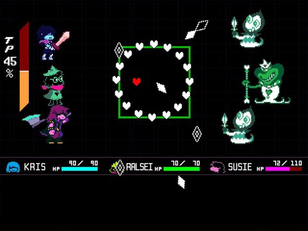 三角符文 Deltarune 游戏截图4