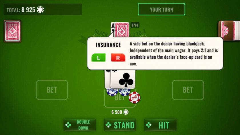 黑杰克世界巡回赛游戏截图3