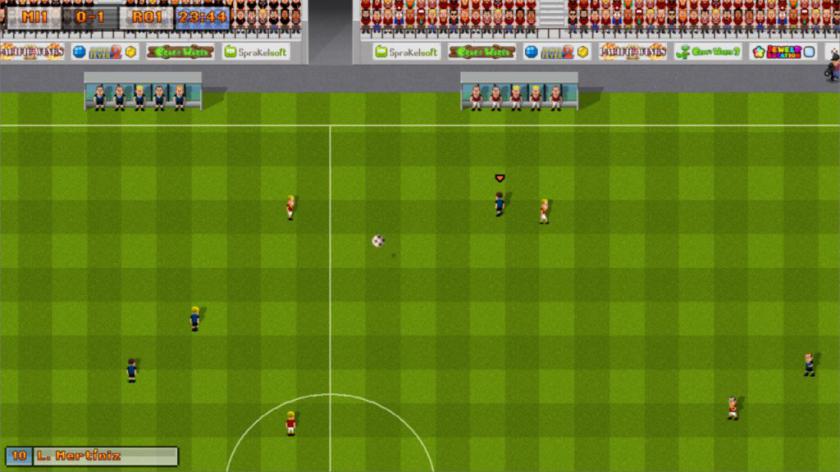 16-Bit Soccer游戏截图2