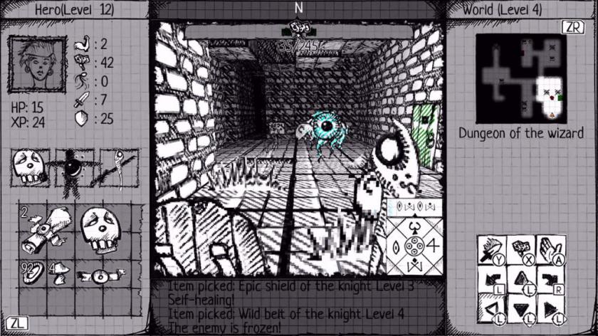 手绘地牢游戏截图3