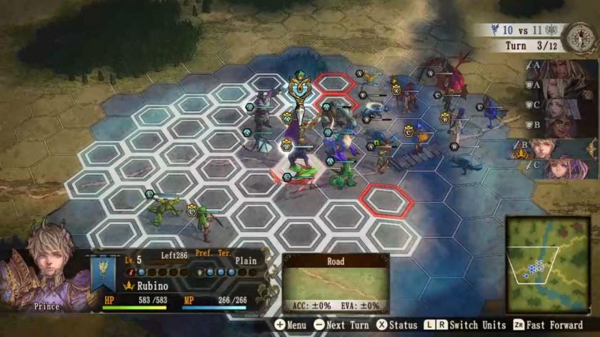 幻想大陆战记:卢纳基亚传说游戏截图4