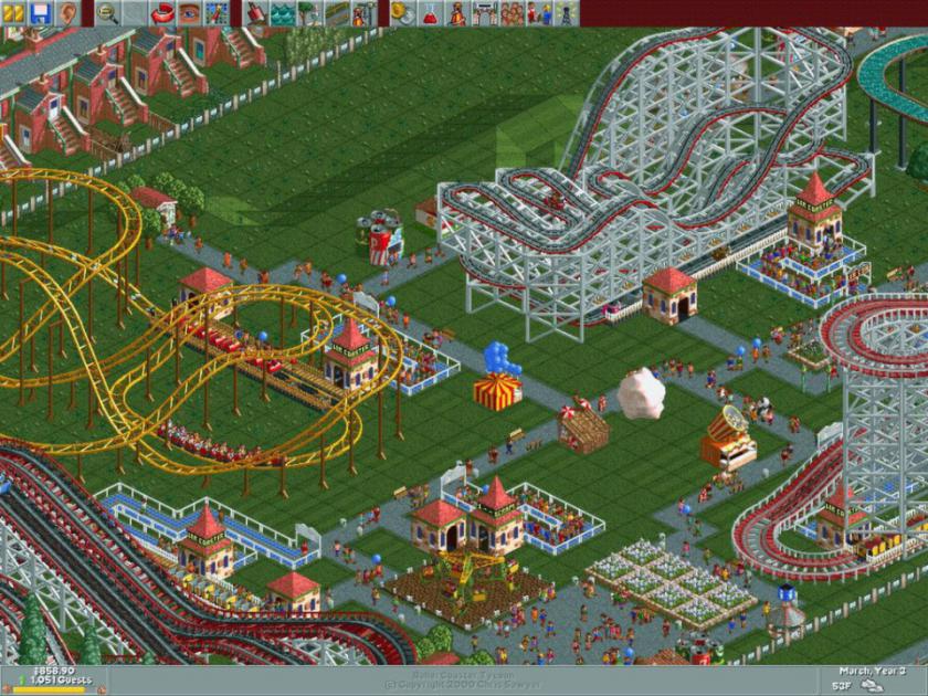 过山车大亨 Roller Coaster Tycoon_0