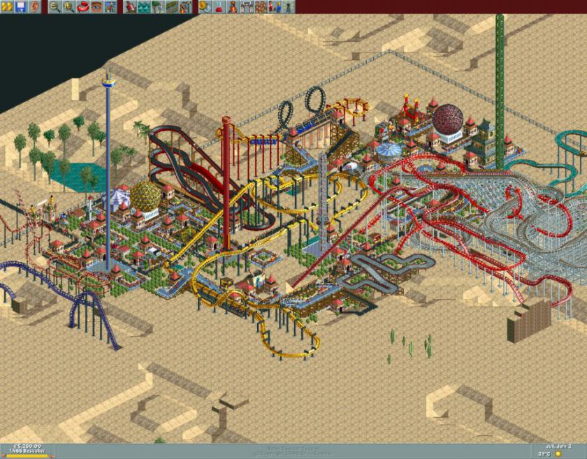 过山车大亨 Roller Coaster Tycoon_3