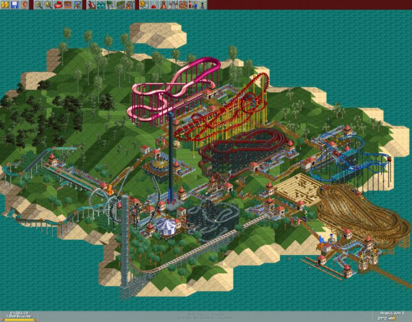 过山车大亨 Roller Coaster Tycoon_1